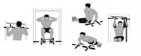 18747-Tunturi-Multifunctionele-deurtrainer-14TUSFU245-afbeelding-2