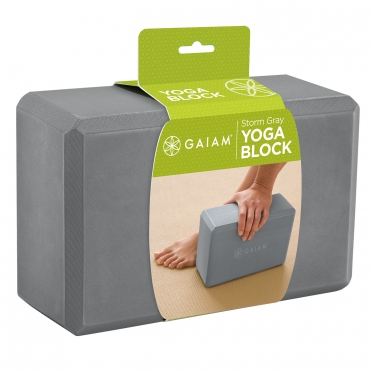Gaiam Forest Storm Gray Yogablok