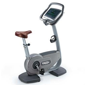 TechnoGym hometrainer Bike Excite 700i classic zilver met LCD TV gebruikt