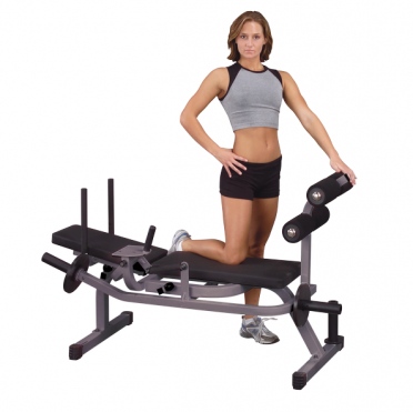 Body-Solid Horizontal ab crunch machine buikspierbank 