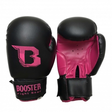 Booster Kids DUO bokshandschoenen neon zwart/roze