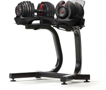 Bowflex 1090i S selecttech haltersysteem 40,8 kg pair + standaard 