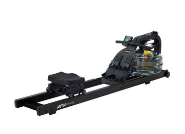 First Degree roeitrainer Fluid Rower Neon Hybrid Rower Black
