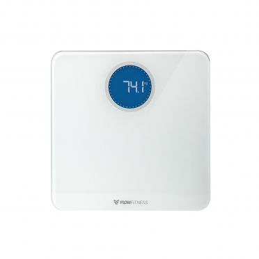 Flow Fitness Bluetooth Smart Scale White BS20w 
