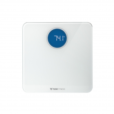 Flow Fitness Bluetooth Smart Scale White BS20w