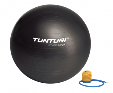 Tunturi Gymbal 75 cm zwart 