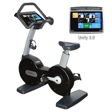 TechnoGym hometrainer Excite+ New Bike 700 Unity 3.0 zwart gebruikt