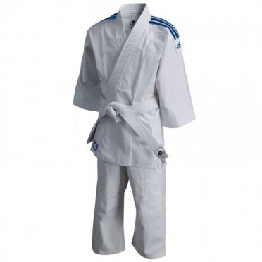 Adidas Judopak Evolution II J250 Wit/blauw