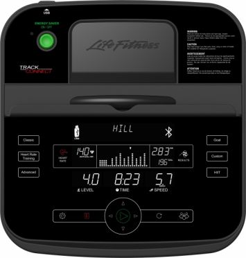 Life Fitness Track connect console 