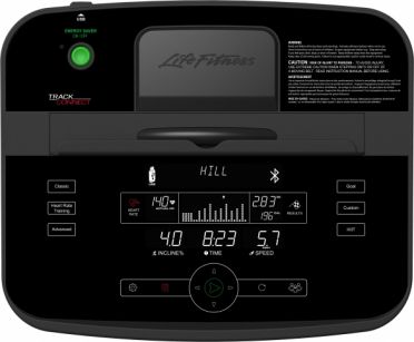 Life Fitness T5 Track connect console 