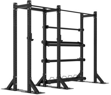 LifeMaxx Crossmaxx Rig XL half-rack model S2 + Baseplate 