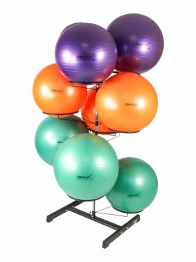Lifemaxx Gymball Rack voor 9 gymballs LMX 1105 