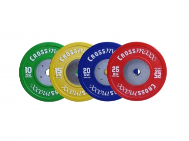 Lifemaxx Crossmaxx competitie bumper plaat 10kg groen LMX85C
