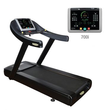 TechnoGym loopband Run Now Excite+ 700i zwart gebruikt