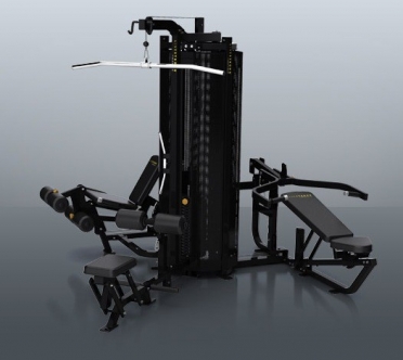 Matrix krachtstation G1 3-Stack Multigym Multistation Black