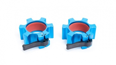 Muscle Power Olympische Alu Collar Set Blauw MP843