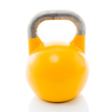 Muscle Power Competition Kettlebell Geel 16 KG MP1302 