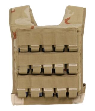 Muscle Power Gewichtsvest 30 kg Camou