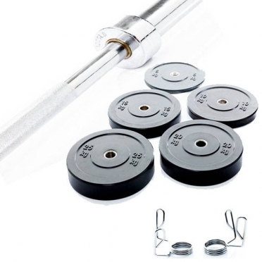 Muscle Power Complete Crossfit Halterset 90 kg 