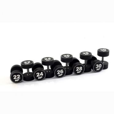 Muscle Power dumbbellset urethaan 22 - 30 kg 