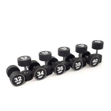 Muscle Power dumbbellset urethaan 32 - 40 kg 