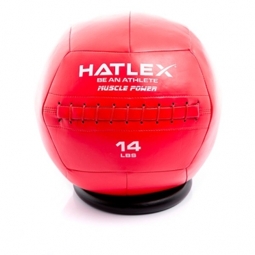 Muscle Power Hatlex Wall Ball 14 lbs MP1007