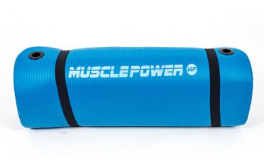 Muscle Power Gymnastiekmat Blauw 190 x 60 x 1,5 CM MP1454 