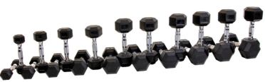 Muscle Power Hexa Dumbbellset 1-10kg set 