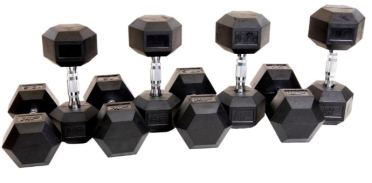 Muscle Power Hexa Dumbbellset 12,5-20kg set 