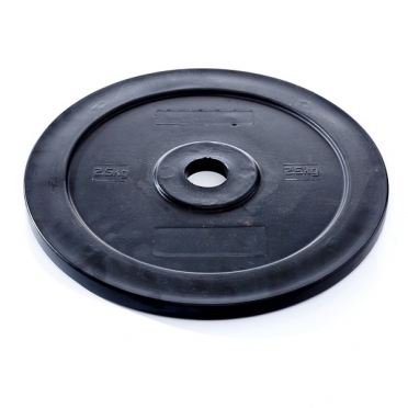 Muscle Power Technique Plate 2,5 KG  50 mm zwart MP801 