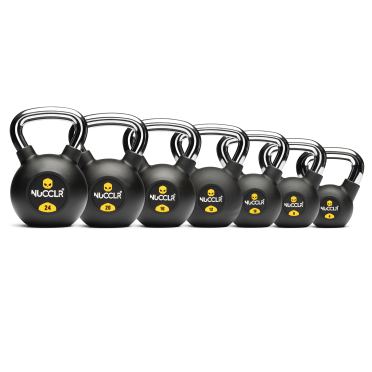 NUCCLR PU kettlebell set 4-24 KG 