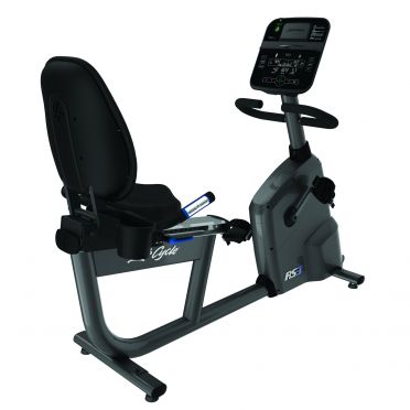 Life Fitness ligfiets RS3 recumbent Track Connect demo 