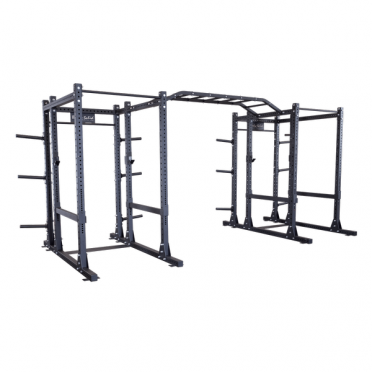 Body-Solid Commercial Extended double power rack package 