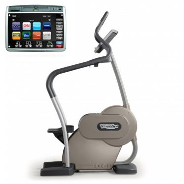 TechnoGym stepper Step Excite+ 700 Visioweb zilver gebruikt