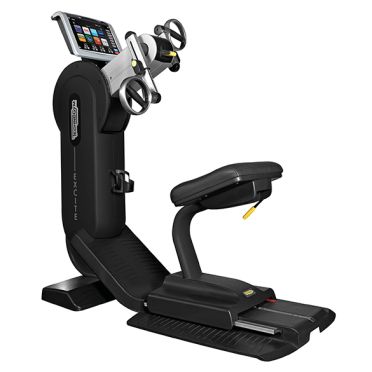 TechnoGym Armfiets Top Excite+ 700 visioweb zwart gebruikt 