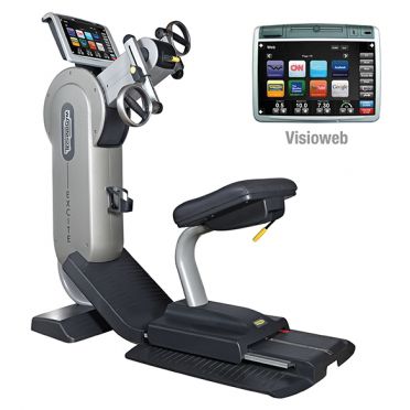 TechnoGym Armfiets Top Excite+ 700 visioweb zilver gebruikt