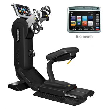 TechnoGym Armfiets Top Excite+ 700 visioweb zwart gebruikt