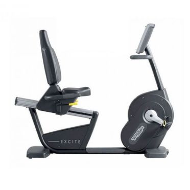 TechnoGym ligfiets Excite+ New Recline 700 Unity zwart gebruikt 