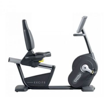 TechnoGym ligfiets Recline Excite+ 700 Visioweb zwart gebruikt 