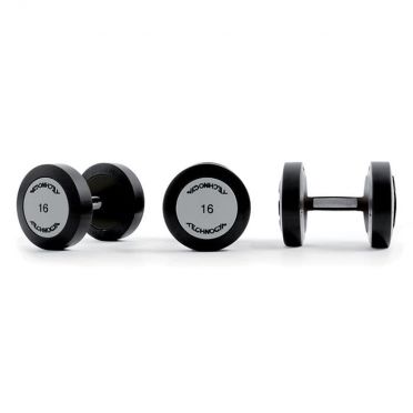 Technogym Urethaan Dumbbellset 12 paar 4 - 20 KG