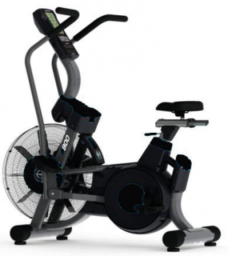 Tunturi hometrainer Platinum Pro Air Bike 17PTAB2000