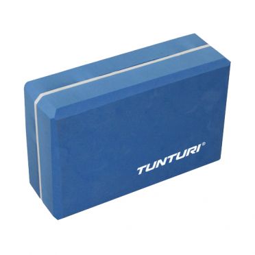 Tunturi Yoga blok blauw/wit 