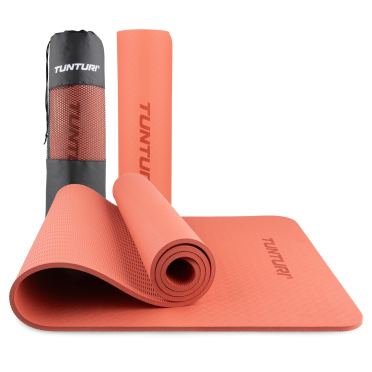 Tunturi Yogamat 8MM Oranje 