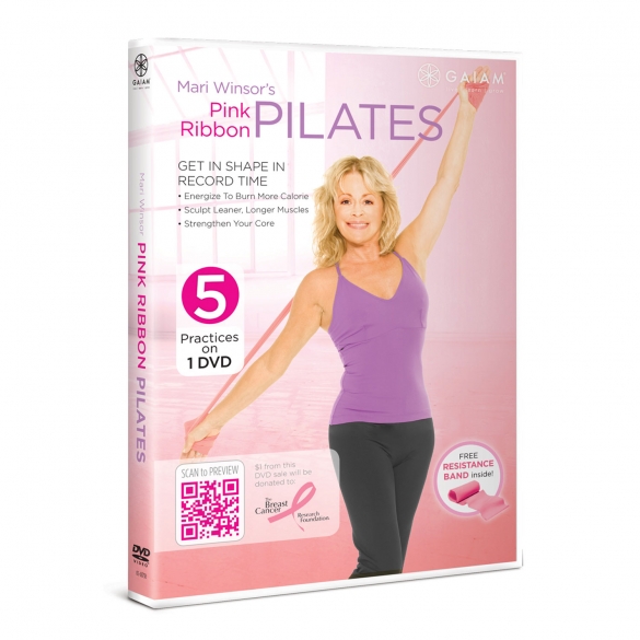Gaiam Mari Winsors pink ribbon pilates (ENG) G05-60738
