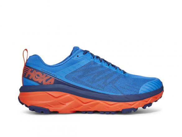 Hoka One One Challenger ATR 5 hardloopschoenen blauw/oranje heren 1104093-IBMR