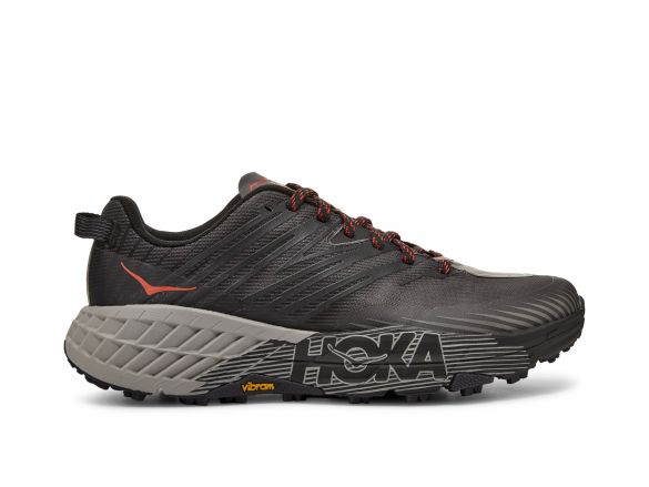 Hoka One One Speedgoat 4 trail hardloopschoenen antraciet heren 1106525-DGGA