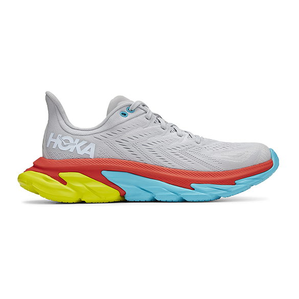 Hoka One One Clifton 7 Edge hardloopschoenen lunar wit heren 1110510-LRWH
