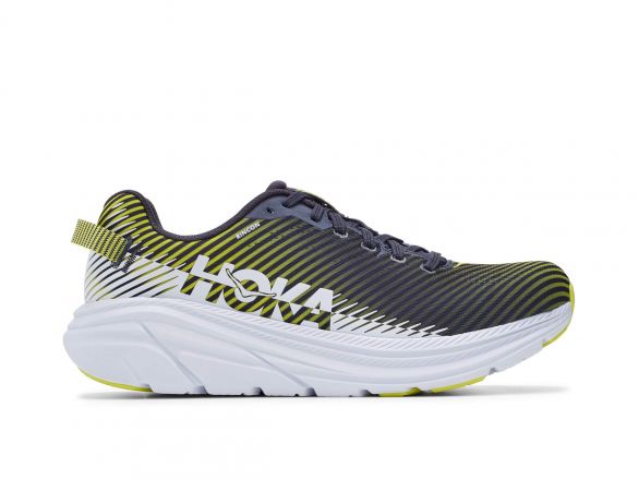 Hoka One One Rincon 2 hardloopschoenen blauw/geel heren 1110514-OGWT