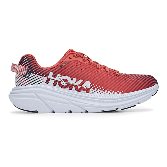 Hoka One One Rincon 2 hardloopschoenen rood dames 1110515-HCWH