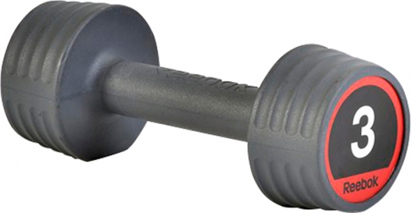 Reebok rubber dumbell 3.0 kg 7.207.143
